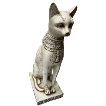 Bastet diosa gata con jeroglífico 29 cm-1